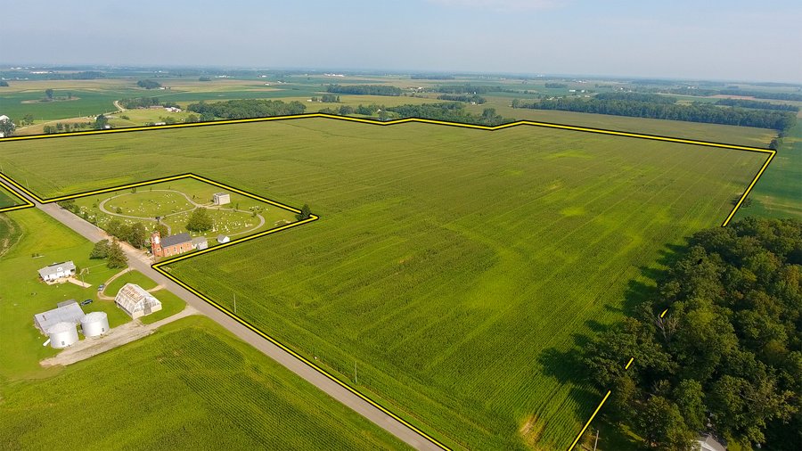 INVESTMENT QUALITY FARM LAND AUCTION 418 +/- ACRES IN 10 TRACTS IN AUGLAIZE COUNTY, OHIO